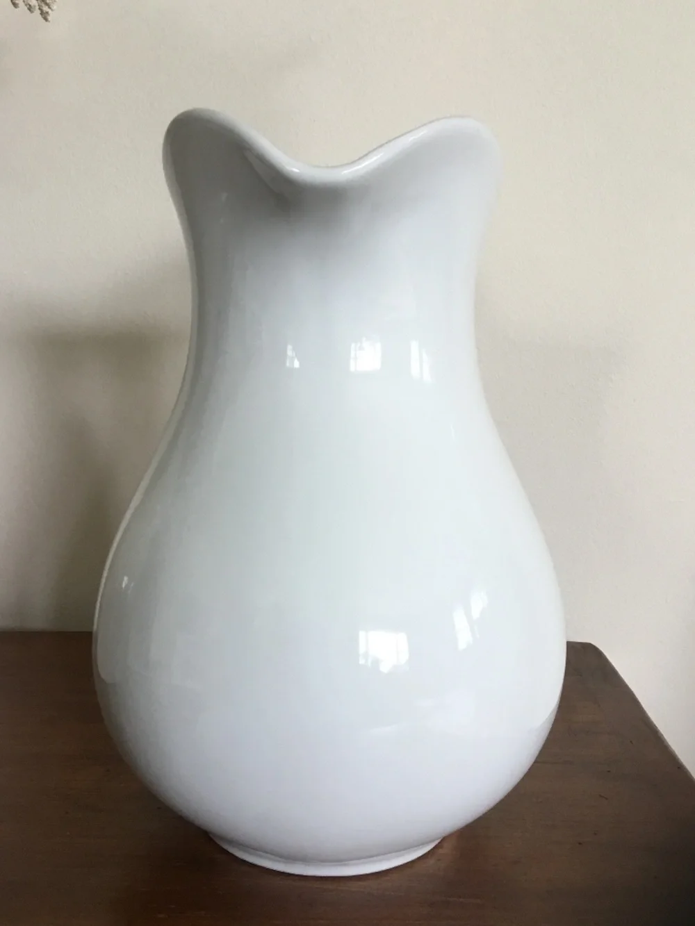 NWOT Pottery Barn 96oz Pitcher Great White Collection (Rim Shape)
